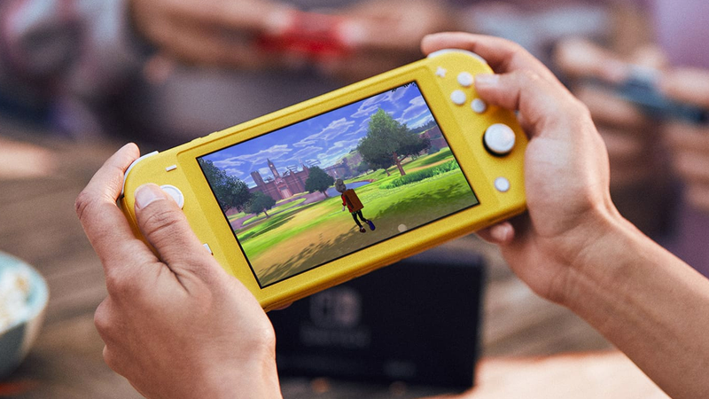 The Switch Lite features a 5.5-inch screen, compared to the original Switch’s 6.2-inch display.